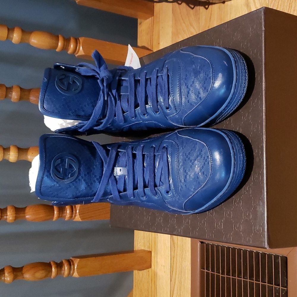 Authentic Gucci high top sneakers